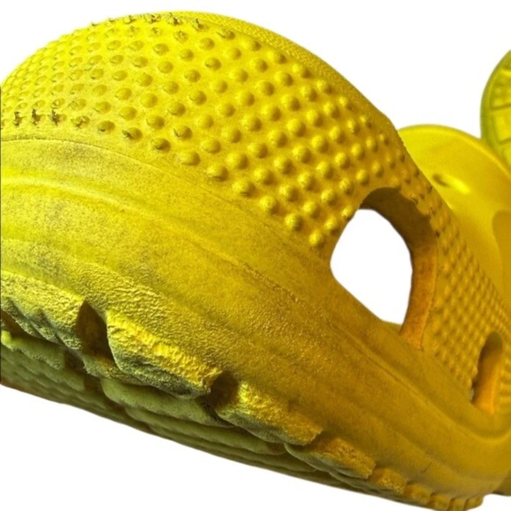 Crocs Baya Clog Lemon Yellow Comfort Slip On Waterproof Shoes Men's 8 Women's 10